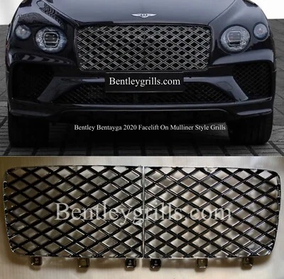 Parrillas delanteras estilo Bentley Bentayga edición Mulliner modelo Facelift 2020 - Imagen 1 de 4