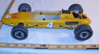 TESTORS #4 INDY SPECIAL RACE CAR GAS POWERED TETHER CAR 1970s - Image 1 of 4