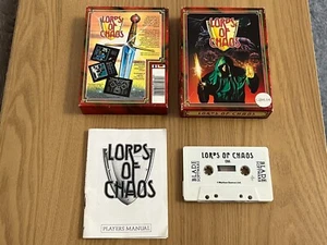 Lords of Chaos Commodore 64 Cassette - Boxed Working -👽👾Retro Gift Idea👾👽 - Zdjęcie 1 z 24