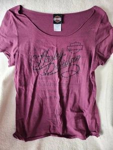 Camisa Harley-Davidson negra Bling para mujer talla 2XL - Imagen 1 de 4