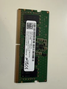 Micron 8GB 1Rx16 DDR5 5600 SODIMM Laptop Ram - Picture 1 of 1