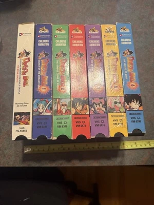 Dagon Ball Goku Saga First Season Of Dragon Ball Box Set VHS Collection Rare - Image 1 of 4
