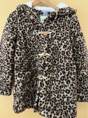 Mini casaco de viagem Boden novo com etiquetas na bolsa estampa de chita tamanho 13/14 - Imagem 1 de 4