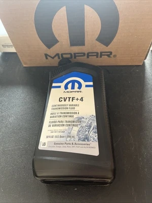 (1) JEEP DODGE CHRYSLER RAM CVTF+4 FLUIDO DE TRANSMISIÓN 1 CUARTO 05191184AB Foto 1 de 3