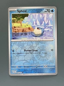 Spheal 043/191 Sv08: Surging Sparks Reverse Holo - Picture 1 of 2