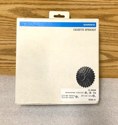 Cassette Shimano Deore XT CS-M8000 - 11 velocidades, 11-46t, gris Foto 1 de 4