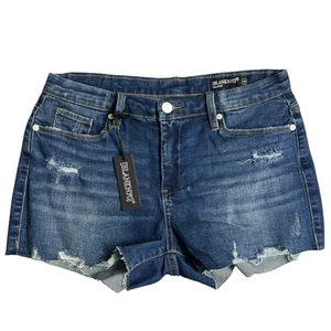 BLANKNYC Denim Shorts Womens Size 29 Blue The  Astor Cut Off Stretchy Jean NEW - Picture 1 of 11