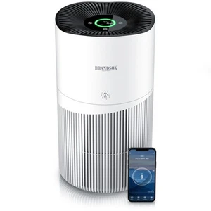 Brandson EL Luftreiniger 402m3/h Hepa13 Toxinfilter 4 Filterstufen bis 105 m2 - Bild 1 von 8