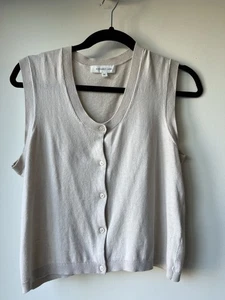 ASSEMBLY LABEL Women’s Knit Cotton Blend TOP Size 10 Excellent - Picture 1 of 5