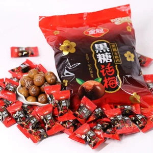 New Brown Sugar with Prune Sugar Chinese snacks 金冠黑糖话梅糖 468g - Picture 1 of 3