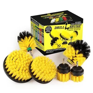 Bathroom Accessories Drill Brush Cleaning Kit Shower Cleaner Bathroom Cleaning B - Picture 1 of 7