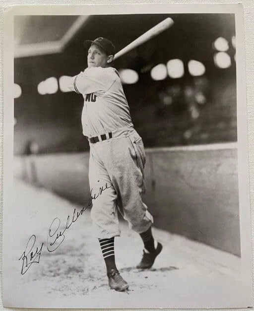 Roy Cullenbine (d. 1991) Signed Autographed Vintage 8x10 Photo Cleveland - Image 1 of 1