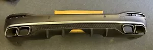 OEM Mercedes Benz GLS 63 AMG Rear Bumper Diffuser A1678857805 With Exhaust Tip - Picture 1 of 16