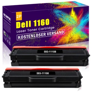 2x Toner XXL für Dell B1160 B1160W B1163W B1165NFW B 1160 W B 1163 W B 1165 NFW - Bild 1 von 1