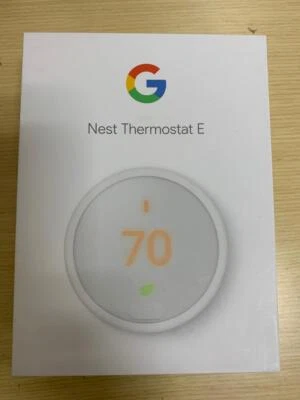 Google Nest Thermostat E - White (T4000ES) Sealed But  No Plastic Wrap - Image 1 of 4