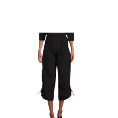 Pantalón Bryn Walker Acanalado Lateral Talla Grande 3X Memory Crunch Negro Nuevo EE. UU. Foto 1 de 4