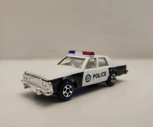 PlayArt Road Kings Chevy Caprice Police Car Sedan White & Black w/Lights VTG VGC - Picture 1 of 7