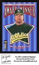 1996 Collector's Choice Mark McGwire #710 Oakland Athletics