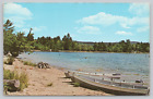 Postcard Boats Lake Wentworth Wolfeboro New Hamphire