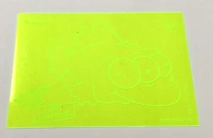 Inkworks The Simpsons 10th Anniversary Trading Card Nuclear Neon Chase Card N1 - Picture 1 of 2