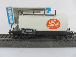 Vagón caldera Märklin base 4440 LA CROIX Bélgica naranja, usado, con embalaje original - Imagen 1 de 3