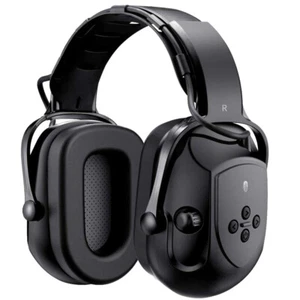 Mpow Bluetooth Noise Reduction Ear Muffs NRR29dB Hearing Protection Headphones - Picture 1 of 7