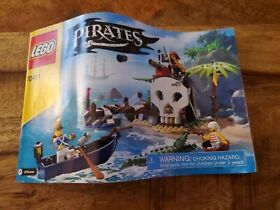 LEGO Pirates 70411: Treasure Island Instruction Manual ONLY