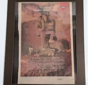 Pubblicità gioco TSR Web of Gold 1982 vintage | poster laminato | annuncio gioco da tavolo incorniciato - Foto 1 di 8