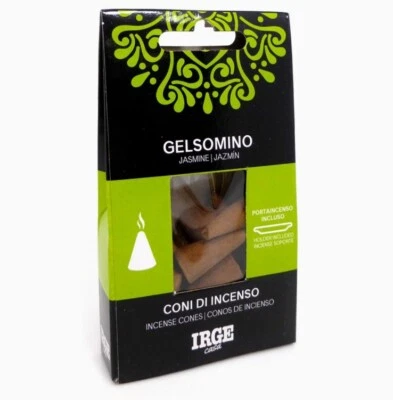 Cono Incenso 12 coni Gelsomino incensi Indiani di alta qualità - Immagine 1 di 2