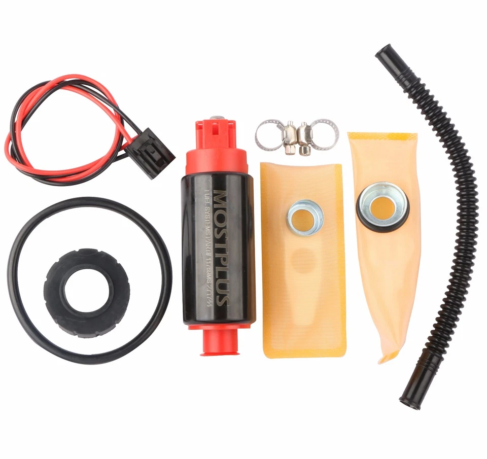 Bomba de combustible en tanque de alto rendimiento de flujo de presión MOSTPLUS 340LPH para TBI LT1 LS1 Foto 1 de 4