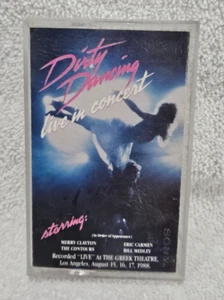 DIRTY DANCING LIVE IN CONCERT audio music CASSETTE TAPE 1988 GREEK THEATRE - Picture 1 of 5