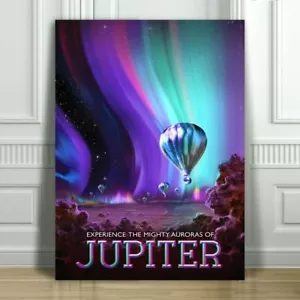 COOL NASA TRAVEL CANVAS ART PRINT POSTER - Jupiter - Space Travel - 36x24" - Bild 1 von 1