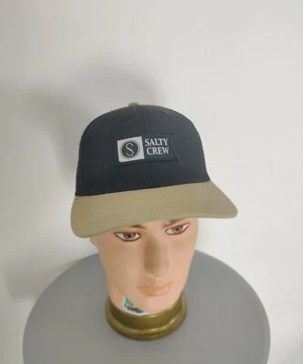 Salty Crew Pinnacle Retro Trucker Hat - black sz OS - Image 1 of 4