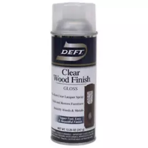 Deft Interior Clear Wood Finish Gloss Lacquer, 12.25-Ounce Aerosol Spray - Picture 1 of 1