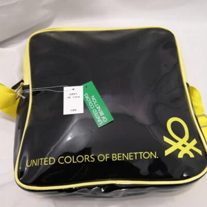 Bolso mensajero repelente al agua United Colors of Benetton exportado Japón A - Imagen 1 de 11