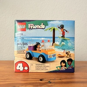 LEGO Friends Beach Buggy Fun Toy Liann Zac Multicolored Building Kit 41725 - Picture 1 of 2
