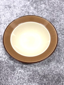 Ciotola zuppiera cereali frutta gres giapponese bordo marrone diametro 6 3/4" beige - Foto 1 di 4