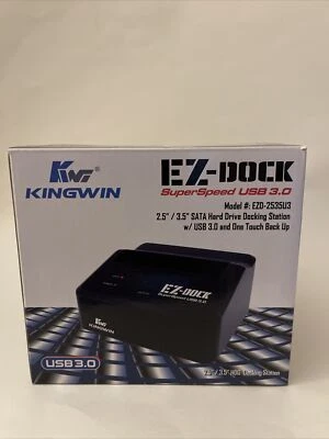 Kingwin EZD-2535 EZ-Dock 2.5-Inch/3.5-Inch SATA Hard Drive Dock - Image 1 of 4
