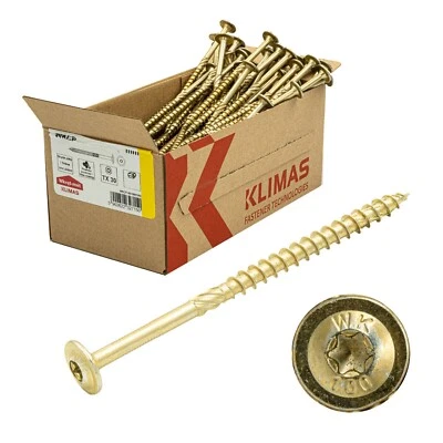 Tornillos de cabeza plana Tornillos de construcción para madera 6 8 10 TORX - Imagen 1 de 4