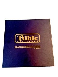 Vintage 1984 Bible Challenge Christian Faith Board Traditional Game - Picture 1 of 6