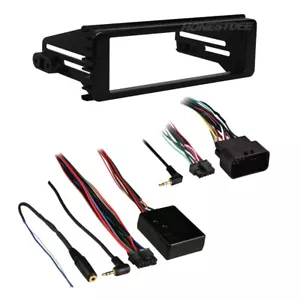 Harley-Davidson Fairing Radio Mount, ISO-Din Car Stereo Install Kit + Thumb SWI - Bild 1 von 4
