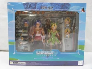 BRING ARTS Hawkeye & Leasing Holy Sword Legend 3 Trails of Mana - Picture 1 of 2