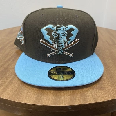 New Era 59FIFTY Oakland Athletics Muddy Waters World series patch hat Size 8 - Image 1 of 4