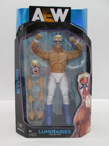 Figura de lucha libre AEW serie 11 luminarias STING #82 M2 inigualable - Imagen 1 de 4
