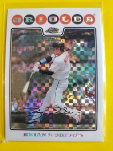 2008 Topps Chrome X-Fractors #89 Brian Roberts - Baltimore Orioles - Picture 1 of 1