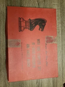 Vintage Drueke’s Chess Primer Anyone Can Play Chess W/Wood Board -#1006 COMPLETE - Picture 1 of 8
