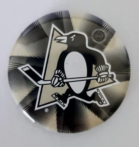 Gebrauchter offizieller NHL 2" Button/Pinback/Abzeichen Eishockey Button Pittsburgh Penguins - Bild 1 von 7