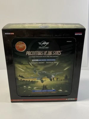 Corgi Junker Ju 87G-1 Stuka Eastern Front Russia 1943 PR99407 Predators Of Skies - Image 1 of 4