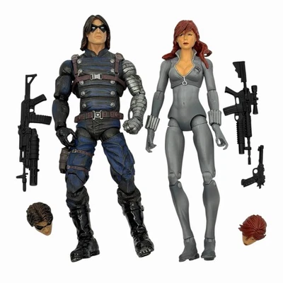 Marvel Legends Black Widow Winter Soldier 2-pack Toys R Us Exclusive 6” Figure - Image 1 of 4