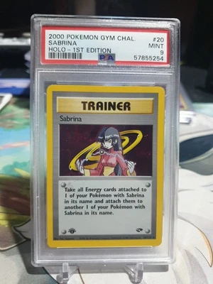 1st Edition Sabrina Pokemon Gyk Challenge - Image 1 of 2